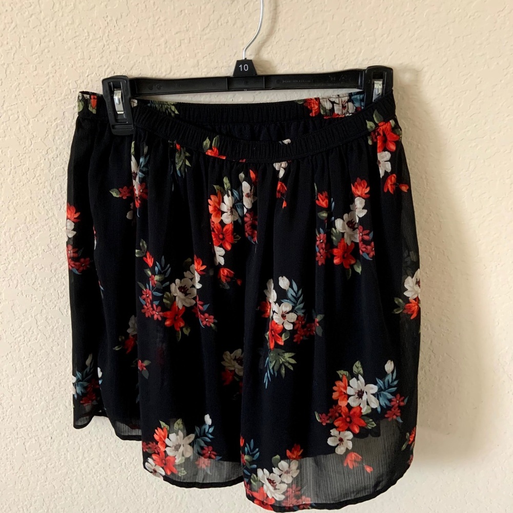 Hollister Floral Skirt